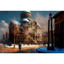  PZ 304347 Зимна столица - Диамантен гоблен