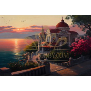 Картина по номера - Красива къща до морето ZE 3642