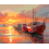 Картина по номера - Лодки в морето ZE 3648