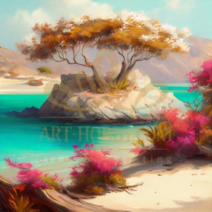 Картина по номера - Планинско езерце ZP 649