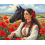 Диамантен гоблен Момиче с макове и кон LD 405090 Диамантен гоблен Момиче с макове и кон LD 405090