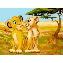 Картина по номера - Симба ZE 3694
