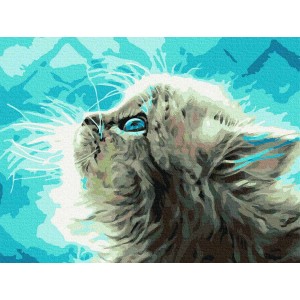 Картина по номера - Мило котенце ZE 3760
