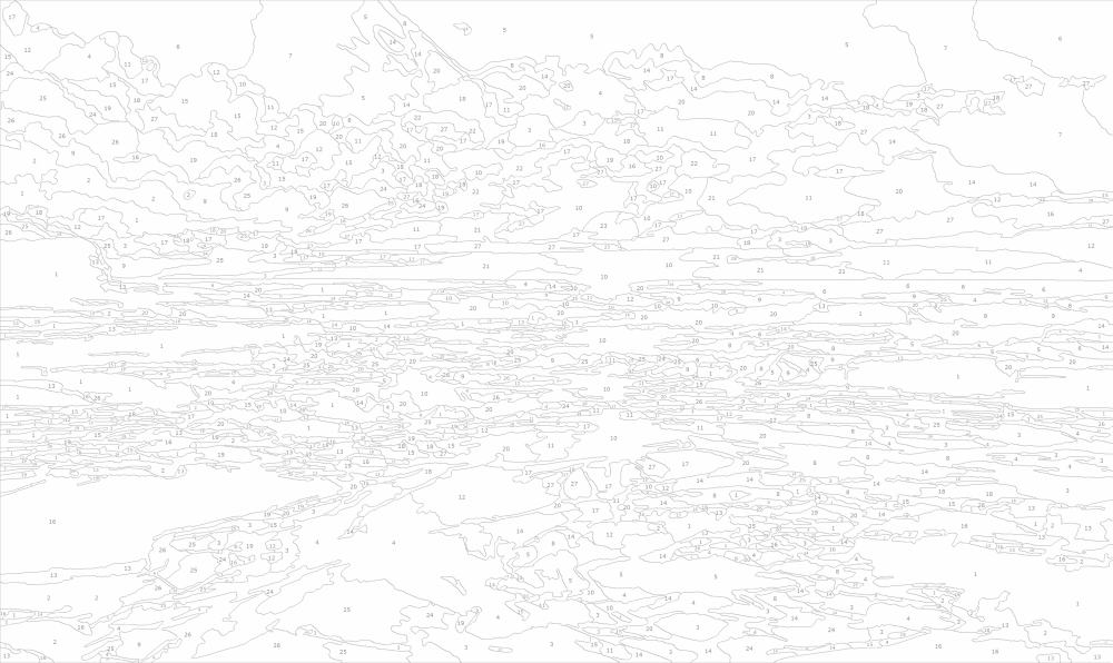 Красиво море - Картина по номера ZG 10771