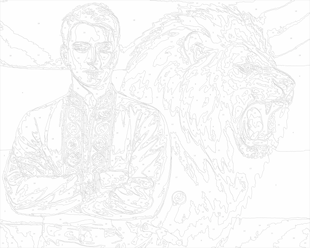Рисуване по номера - Велика България ZG 11921