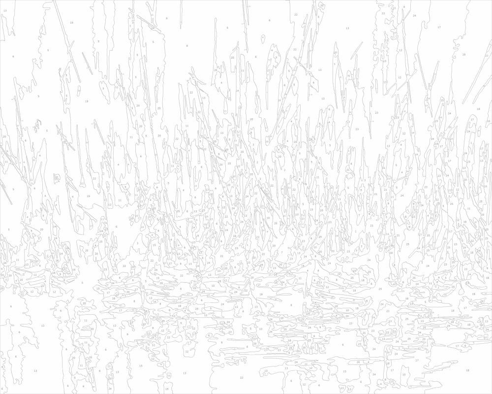 Сребърни лодки - Картина по номера - ZG 0521