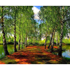 BIRCHES -  Goblen de diamante 45057