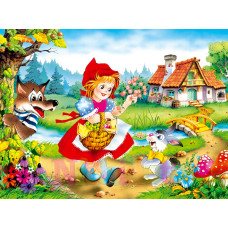 SCUFIȚA ROȘIE - Goblen de diamante  34009