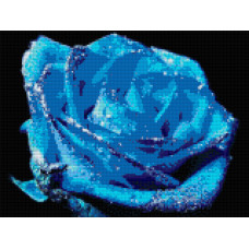 Trandafiri albastri - Goblen de diamante  FL 34041
