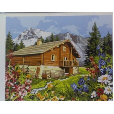 Pictura pe numere - Casă autentică la munte GX 24160