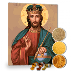 Tablouri cu culori aurii  -  Iisus Hristos ZE 3018