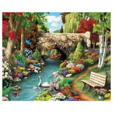 Pictura pe numere - Râul Garden - ZG 41497