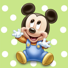 MINI MICKY MOUSE -  Goblen de diamante 22009 