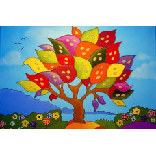 ARBORUL RAINBOW - Goblen de diamante 203040
