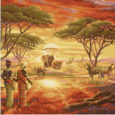  Pictura pe numere - Africa ZP 5071