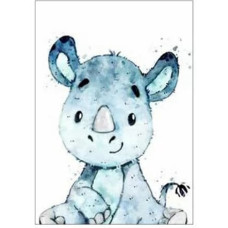 GI 203043 Goblen de diamante - Rinocer