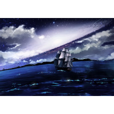 NOAPTE DE MARE - Goblen de diamante PZ 004
