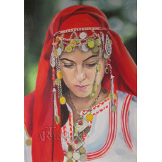 Femeie bulgară -  Goblen de diamante LD 304003