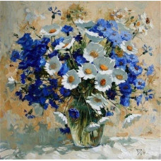 BUCHET DE VARĂ - Goblen de diamante FL 30301