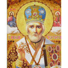 SFÂNTUL NICOLAS MUNCITORUL MIRACOLULUI - Goblen de diamante  45150