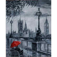 RAINY LONDON - Goblen de diamante 45167