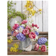 Buchet frumos - Goblen de diamante FL 304062