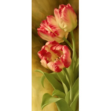 TULIP ROSU - Goblen de diamante  FL 153503
