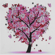 PZ 303059 Goblen de diamante - Arborele Inimii