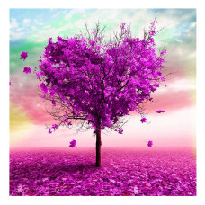 PZ 303062 Goblen de diamante - Arborele Inimii