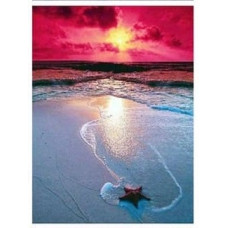 PZ 303043 Goblen de diamante - Apus de soare peste mare