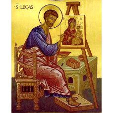 ST. EVANGELIST LUKA - Goblen de diamante  IK 405025