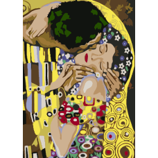 Trusa de desen numeric. Sărutul lui Gustav Klimt – GX 6065