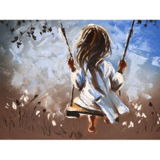 Pictura pe numere  - Swing girl ZE 3011