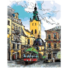 Pictura pe numere - Peisajul orașului ZG 0050