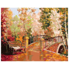 Pictura pe numere - Parcul de toamnă ZG 0015