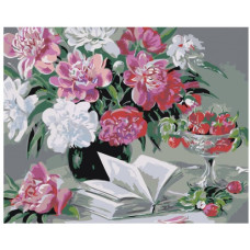 Pictura pe numere - Flori ZG 0057