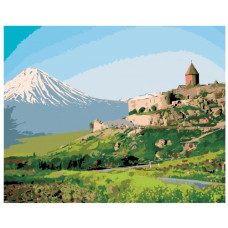 Pictura pe numere - Castel la munte ZG 0096