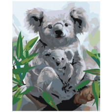 Pictura pe numere - Koala ZG 0083