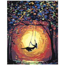Pictura pe numere - Swing girl ZG 0119