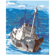 Pictura pe numere - Fregata ZG 0102