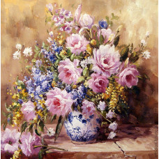 Pictura pe numere - Buchet rural ZP 047