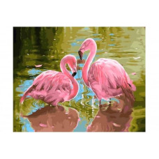 GI 304152 Goblen de diamante - Flamingo