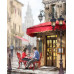  Pictura pe numere - Cafenea de stradă ZE 5739