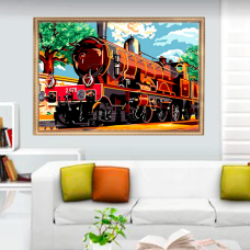  Pictura pe numere - Tren ZE 6113