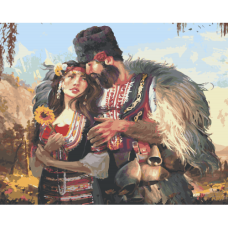  Pictura pe numere -  O floare pentru libiul meu ZG 0246