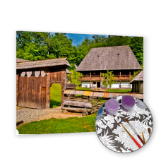 Sat romanesc - Pictura pe numere ZG 1086