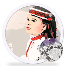 Pictură pe numere în formă rotundă - Fată minunată CRL 031 CRL 031 Pictură pe numere în formă rotundă - Fată minunată CRL 031 CRL 031