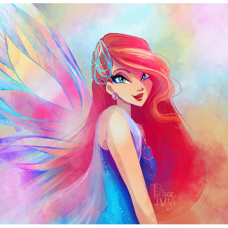 Pictura pe numere -  Winx Dreams ZP 6142