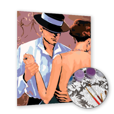 Pictura pe numere  - Dans romantic ZE 3283