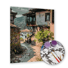 Pictura pe numere  - Strada rurala ZE 3317